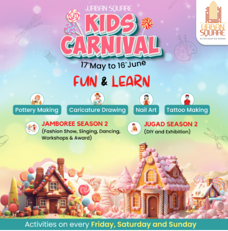 May Madness: Experience the Urban Square Kids Carnival Filled with Hobby Activities and Cultural Events!