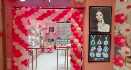 silver pearl jewellery at urban square mall, festive collection