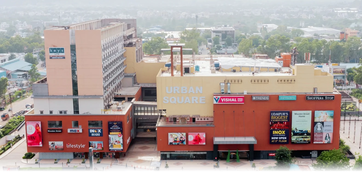 USM website home page banner - Urban Square Mall Udaipur