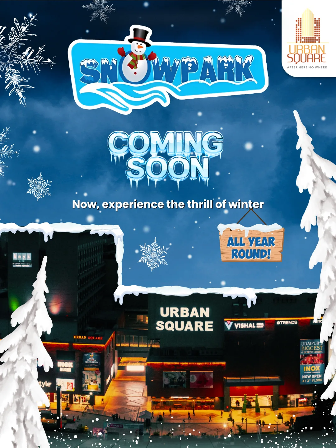 snowpark - Urban Square Mall Udaipur
