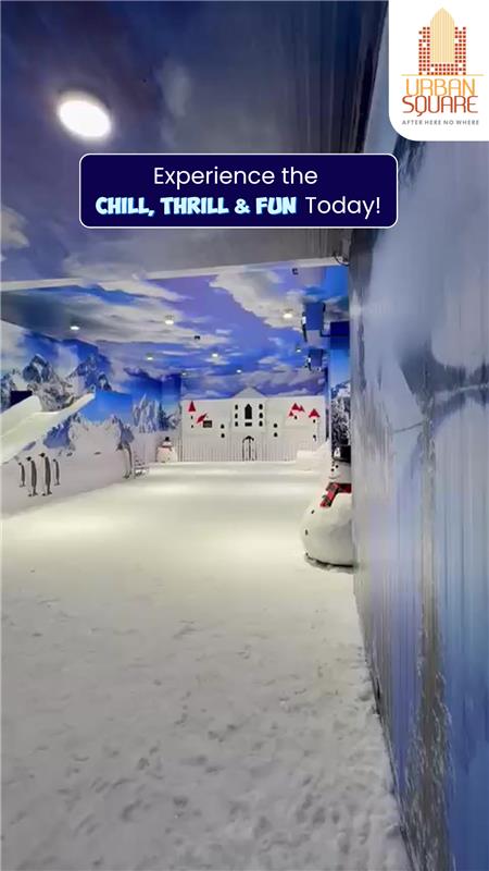 Snow park is now open at urban square mall udaipur