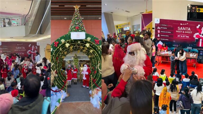christmas wonderland celebration at Urban Square mall was a blast